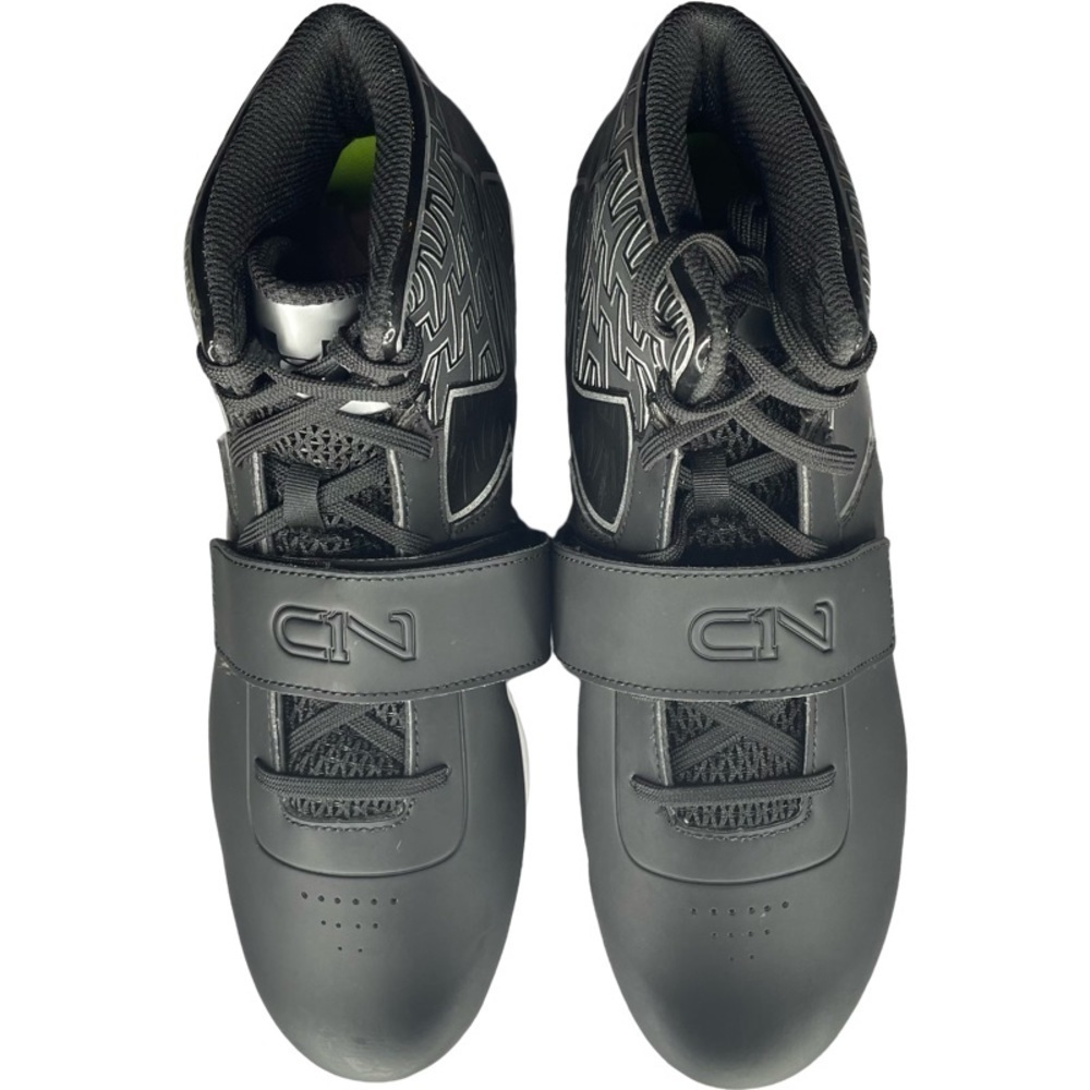 𝅺Under Armour Men's UA C1N Mid Football Cleat 1264317-001 Black SZ 12 - Picture 10 of 11